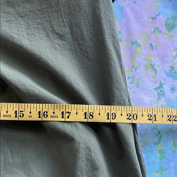 Tuckernuck x Pomander Place | Olive Green Finley Flutter Sleeve Dress XS Classic - Picture 11 of 15